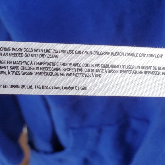 Free People Intimately Just Because Blue Onesie Jumpsuit Size S - Picture 7 of 7